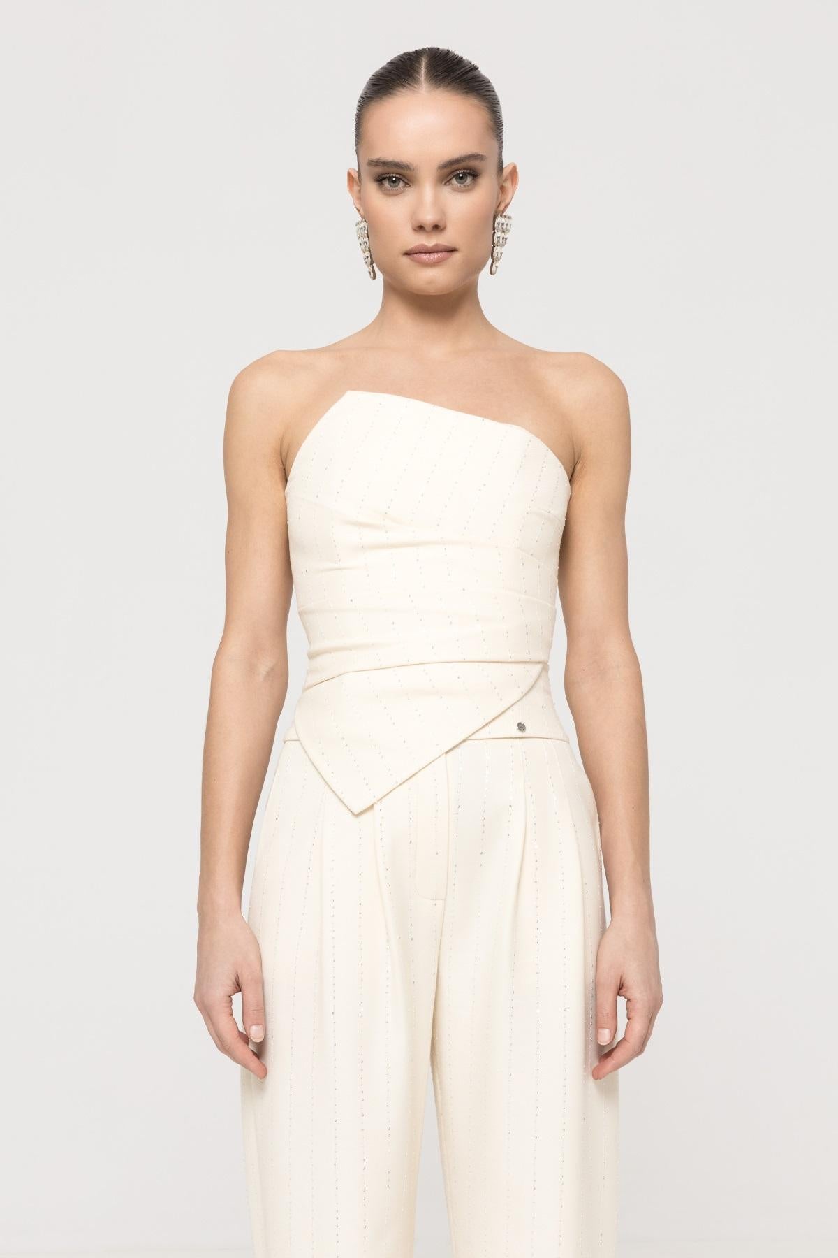 top dettaglio micropaillettes TOPS1349007 NISSA