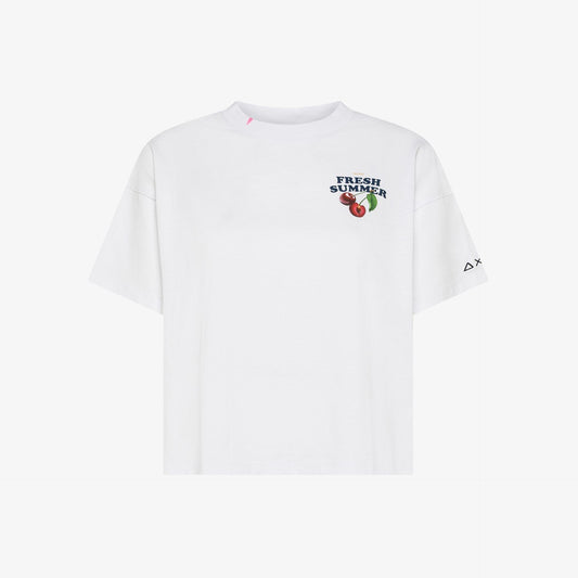 t-shirt con stampa T36242003 SUN68