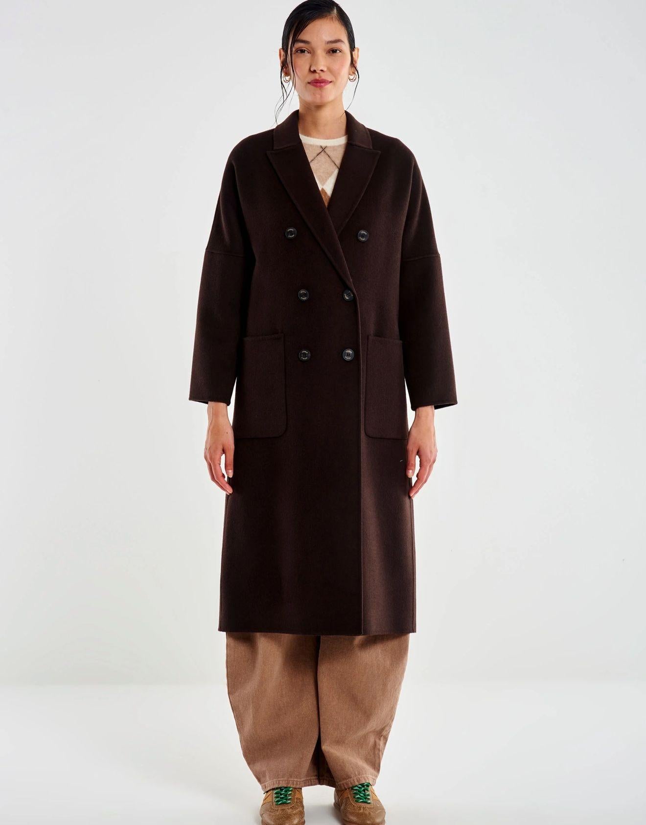 Cappotto Doppiopetto Basic Lungo TF0001006 VICOLO