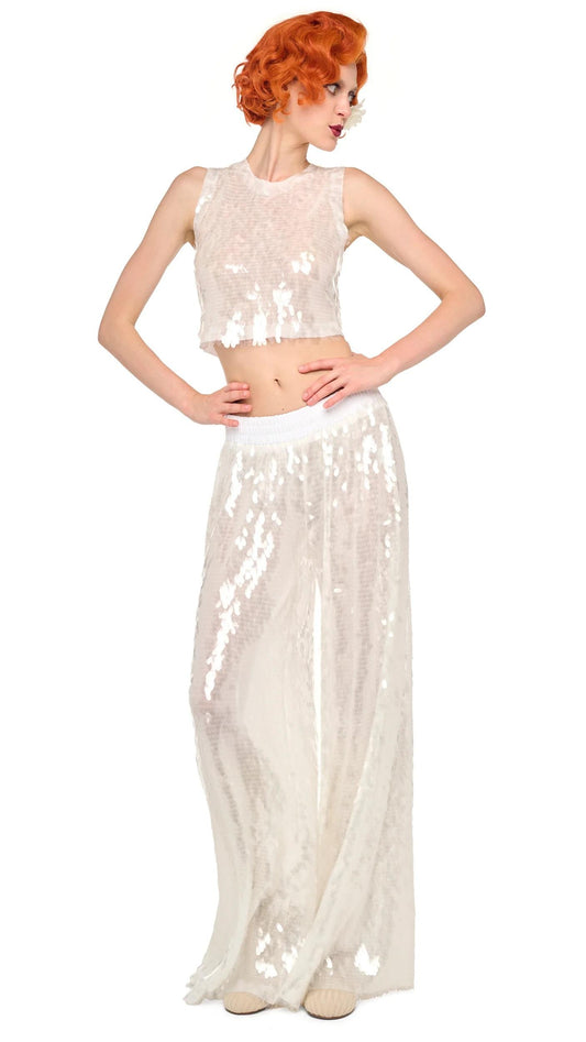 pantalone paillettes 212965005 NORMA KAMALI