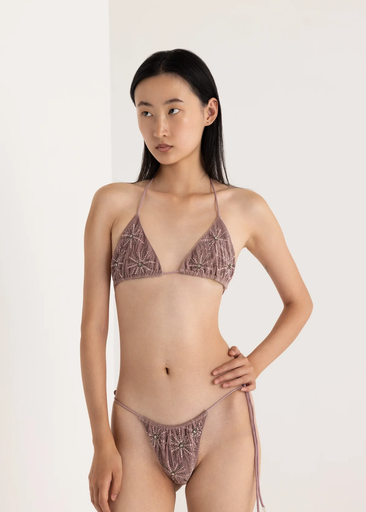 bikini in velluto 