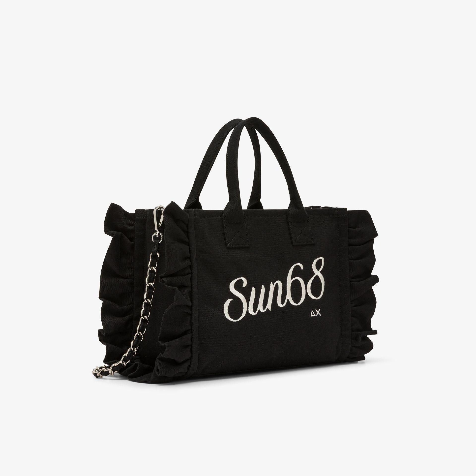 borsa con rouches 