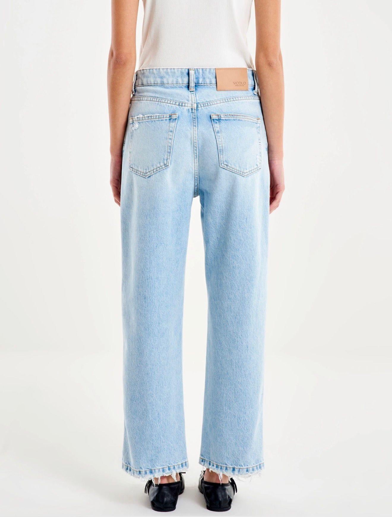 jeans cropped lend DAB5056001 VICOLO
