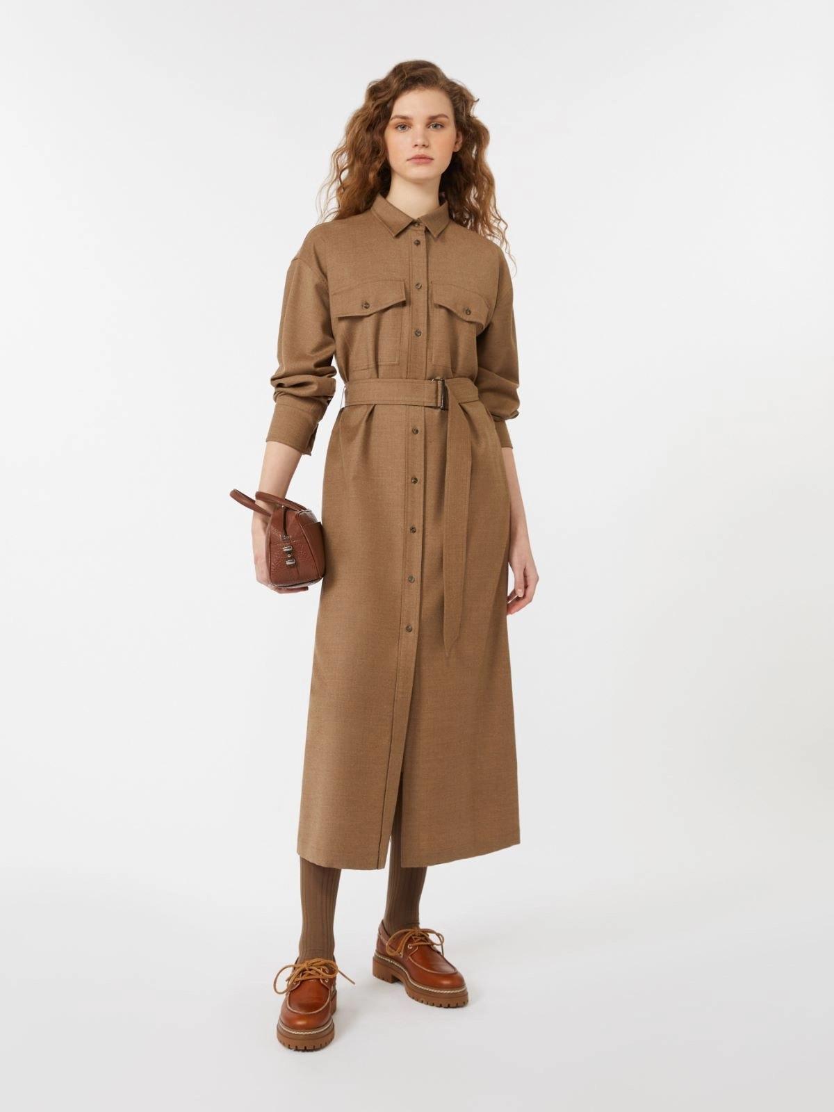 Abito in flanella di lana STEMMA009 MAXMARA