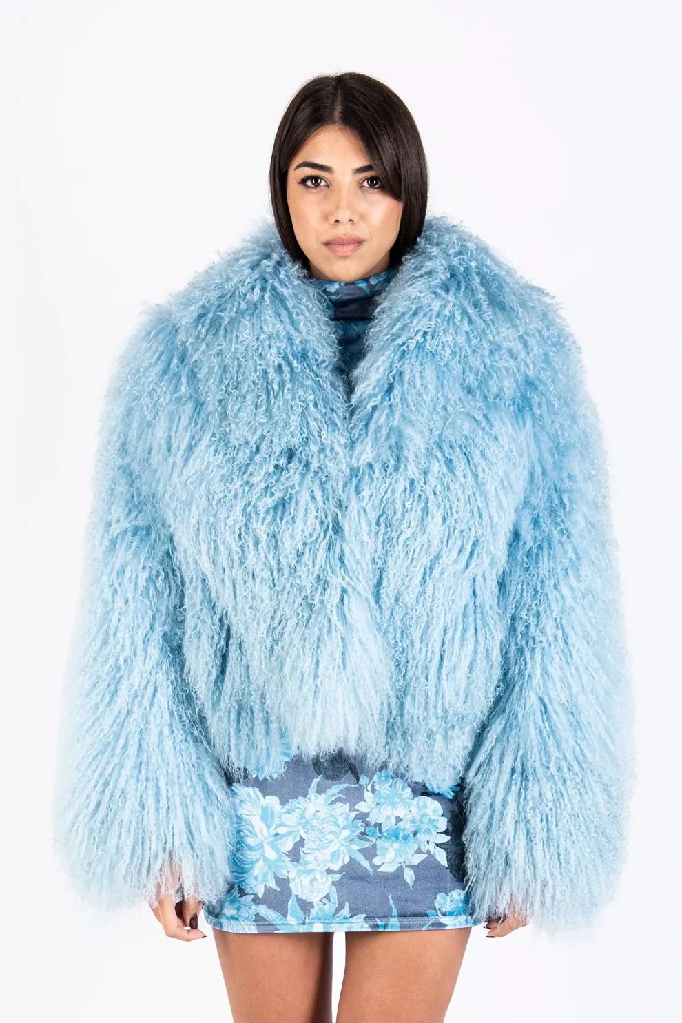 pelliccia corta mongolia SV100022 DISTRICT MARGHERITA MAZZEI