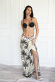 pareo con palme PAREO FOULARD013 ISABEL BEACHWEAR