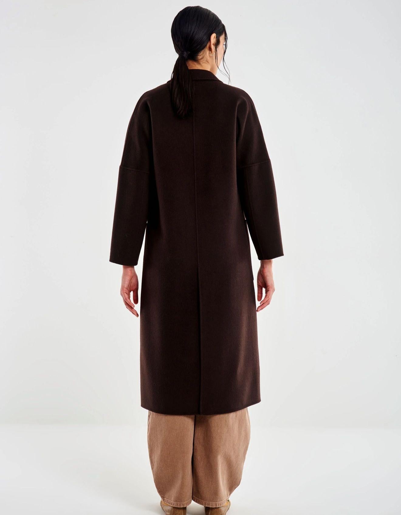 Cappotto Doppiopetto Basic Lungo TF0001006 VICOLO