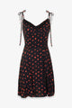 abito cortoin crepe BW01545000 MAR DE MARGARITAS