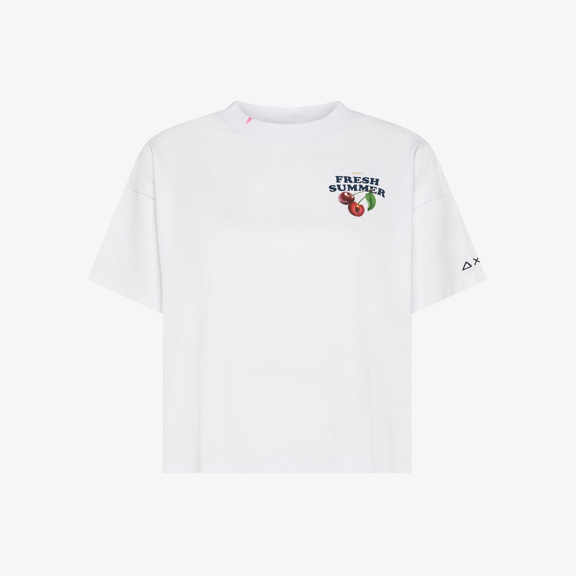 t-shirt con stampa 