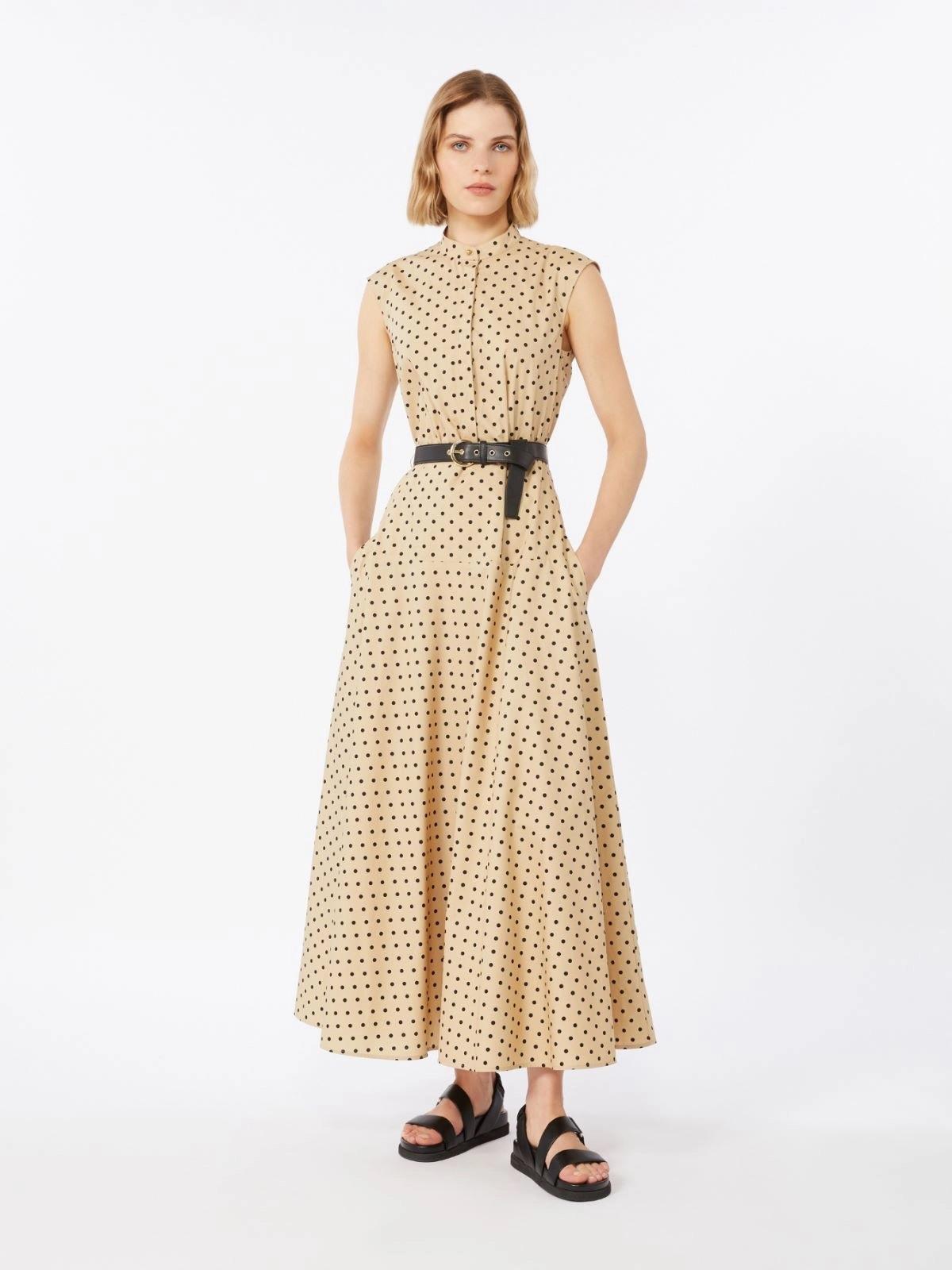 abito chemisier in popeline MSTWEST016 MAXMARA STUDIO