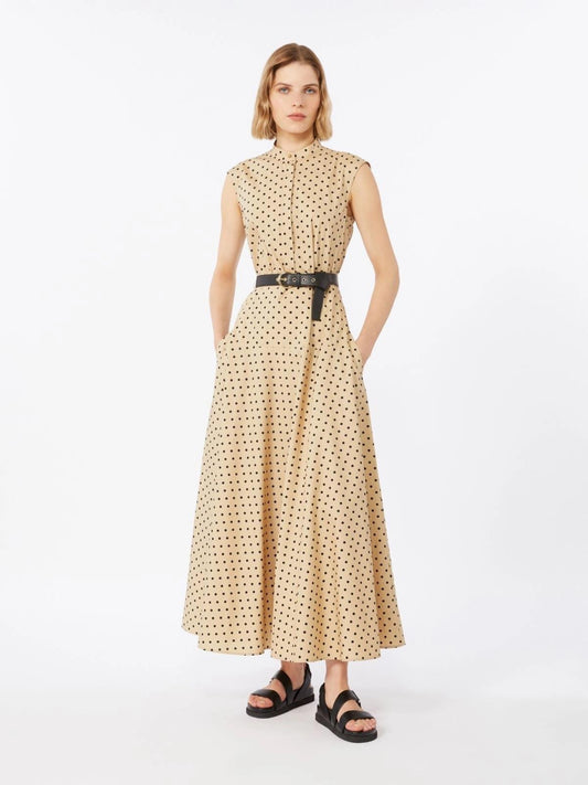 abito chemisier in popeline MSTWEST016 MAXMARA STUDIO