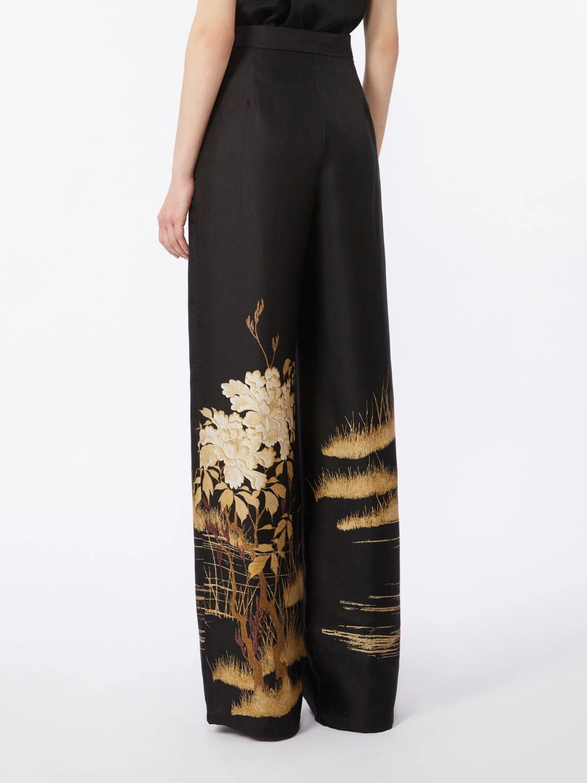 pantalone in seta MSEMAPPA000 MAXMARA STUDIO