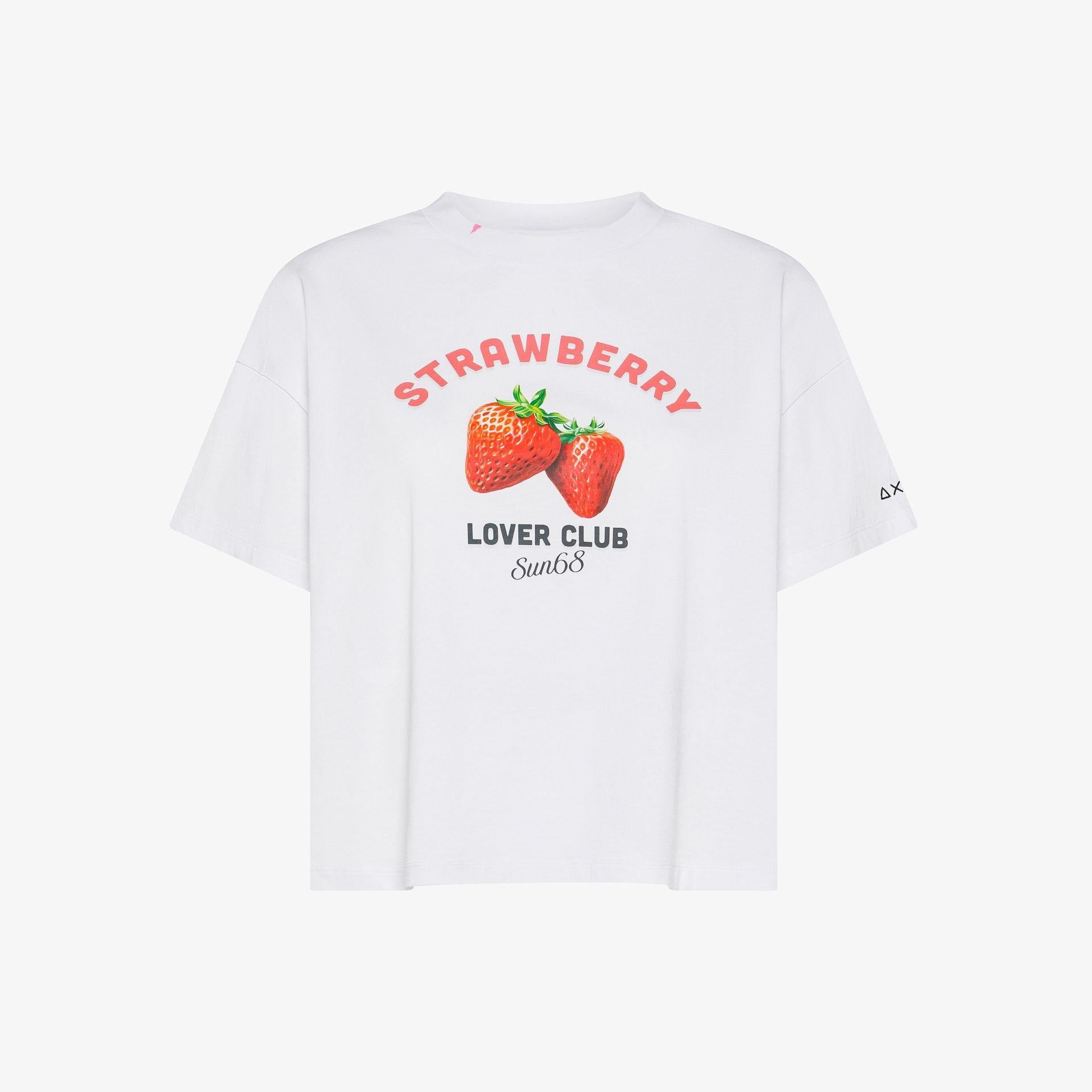 t-shirt con stampa T36242010 SUN68
