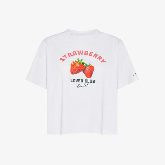 t-shirt con stampa T36242010 SUN68
