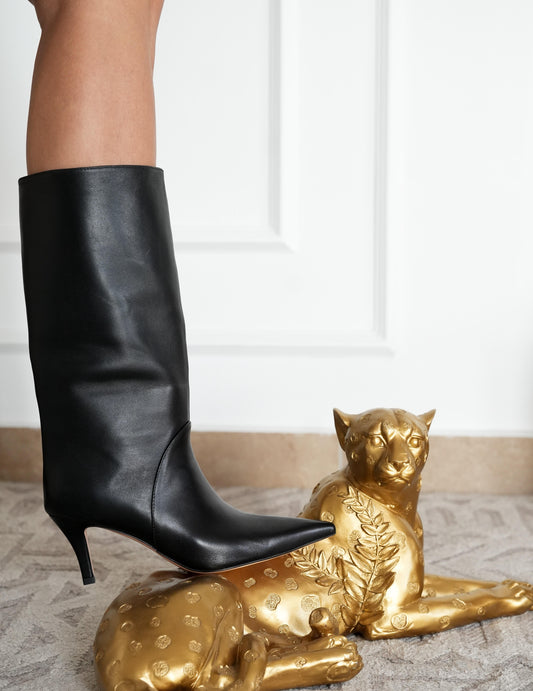 stviale in pelle 008B14BK000 LOLA CRUZ