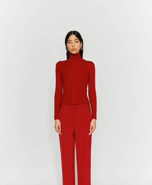 pantalone rosso P050010 ISABELLE BLANCHE