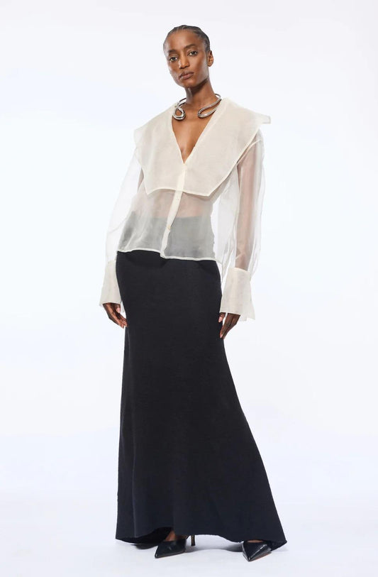 camicia organza ELETTA007 ERIKA CAVALLINI