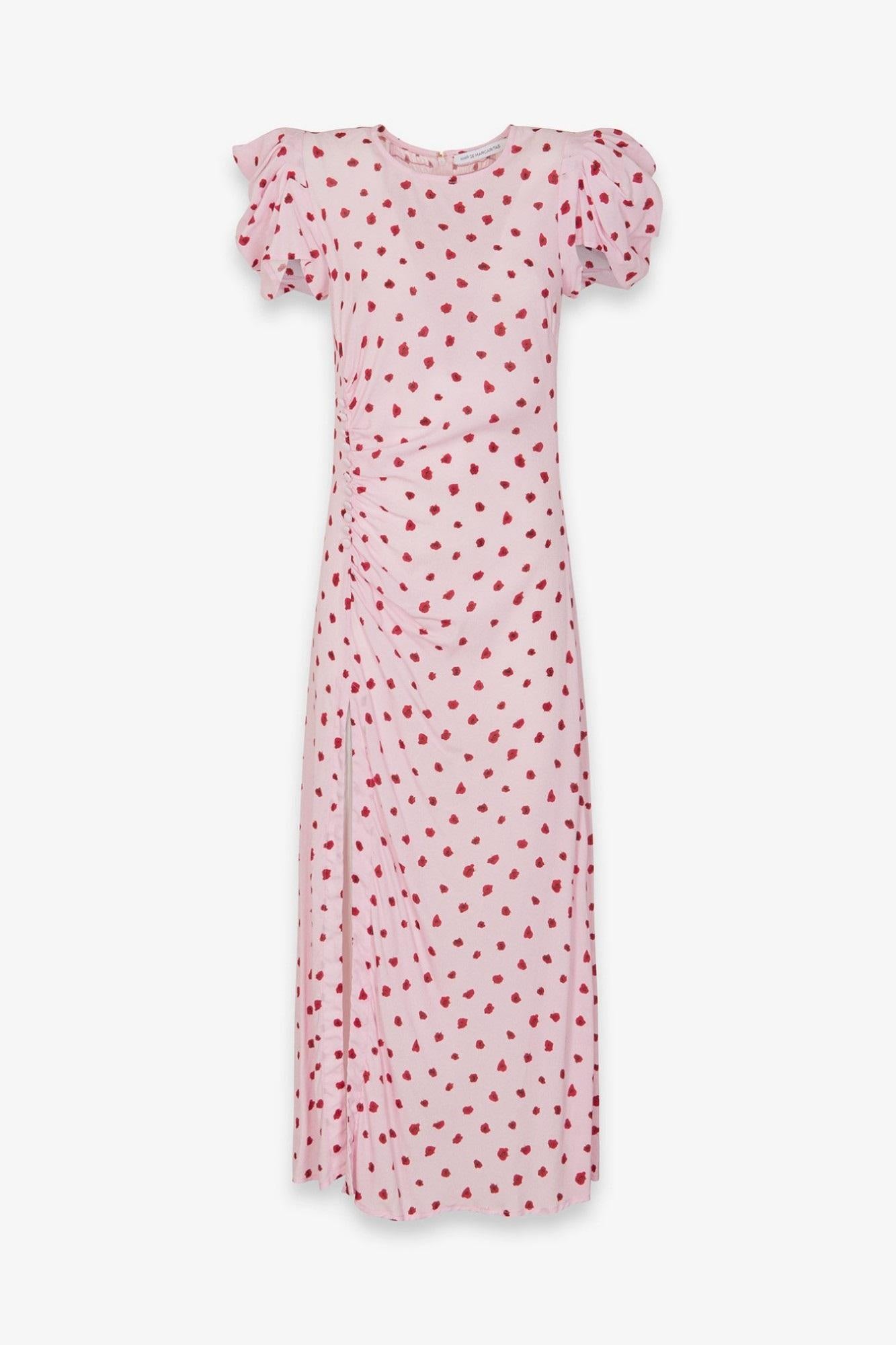 abito midi con drappeggio BW01537011 MAR DE MARGARITAS