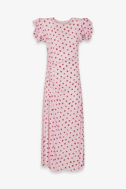 abito midi con drappeggio BW01537011 MAR DE MARGARITAS