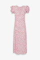 abito midi con drappeggio BW01537011 MAR DE MARGARITAS