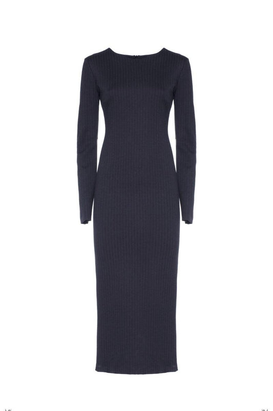 ABITO MIDI IN PUNTO MILANO GESSATO V11015003 SO ALLURE