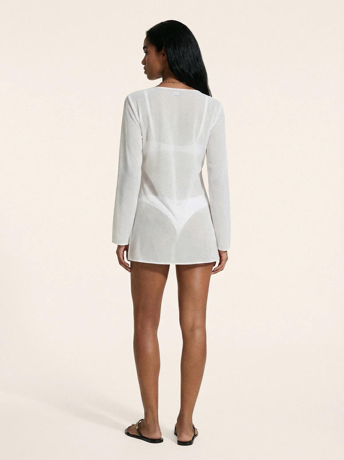 Vestito corto semitrasparente 0116005 ME FUI