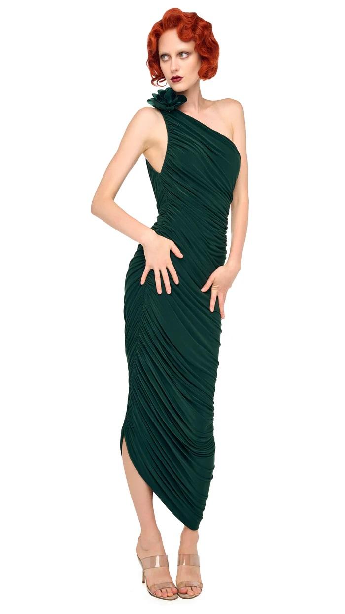 abito midi drappeggio 287869017 NORMA KAMALI
