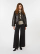 Bomber crop in jersey spalmato POTENTE006 MAXMARA