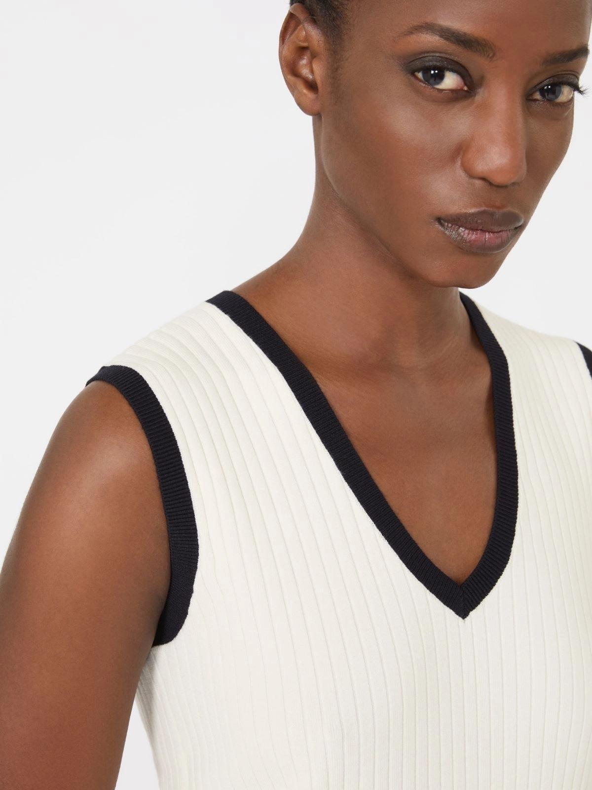 gilet con scollo v UMILE007 MAXMARA STUDIO