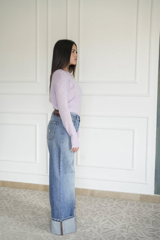 Maglione Lilla Morbido PIPPA026 NOTSHY