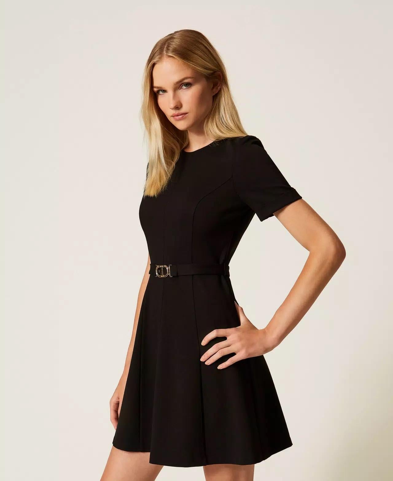 Abito corto con fibbia Oval T TP2607000 TWINSET