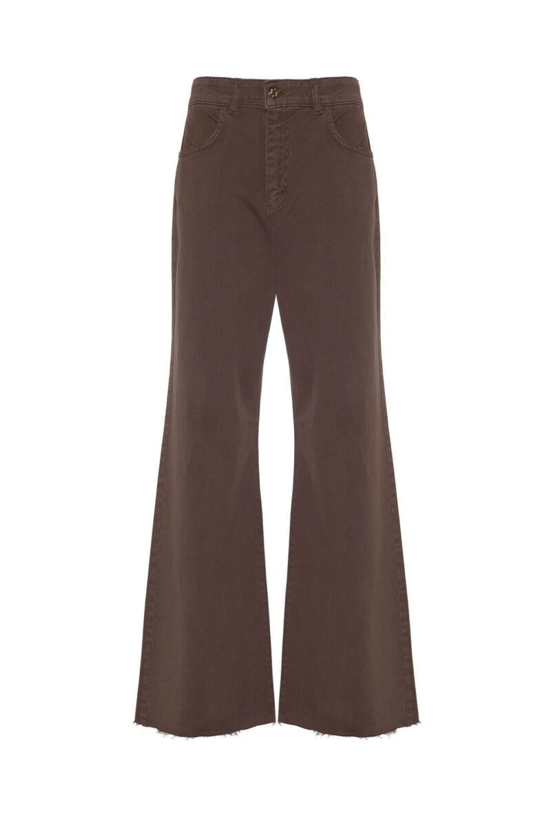 JEANS FLARED FIT IN BULL DI COTONE X66040C006 SO ALLURE