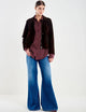 Giacca in Vera Pelle con Frange TF0328006 VICOLO