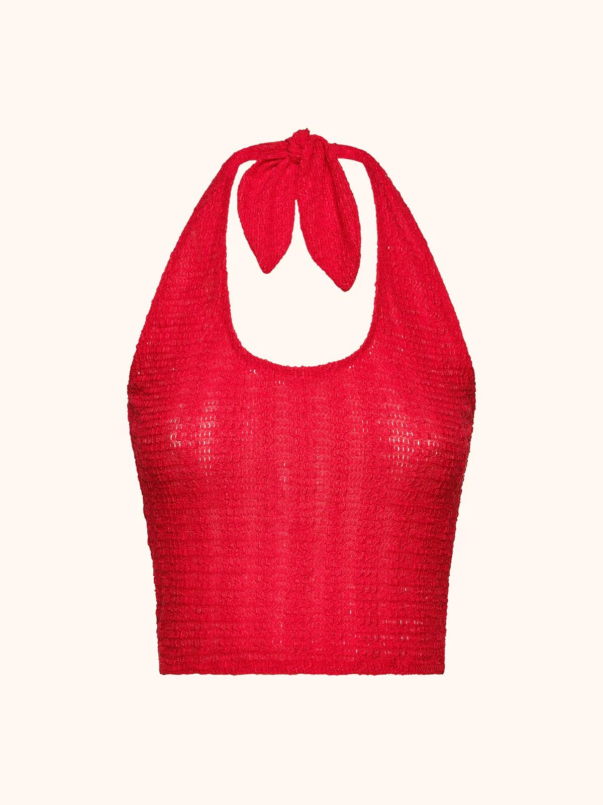top in spugna 