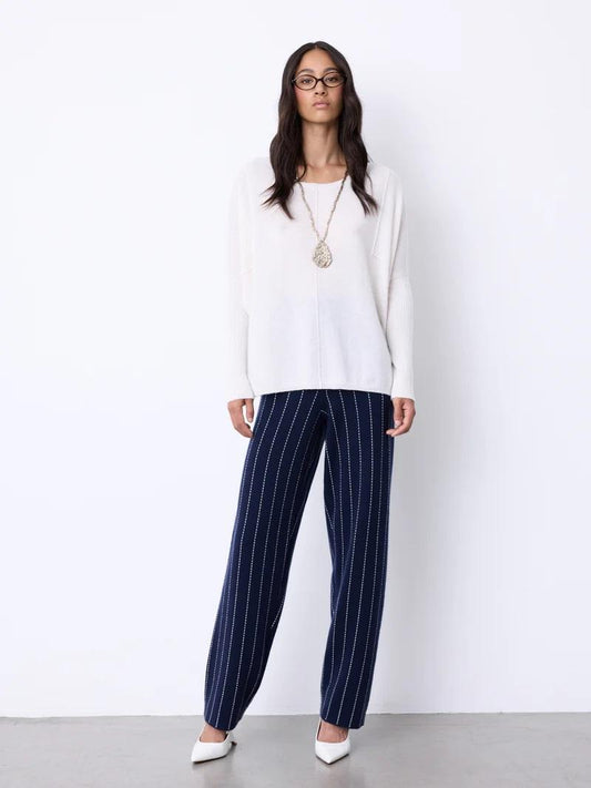 Maglione Oversize Avorio BOURNA007 NOTSHY