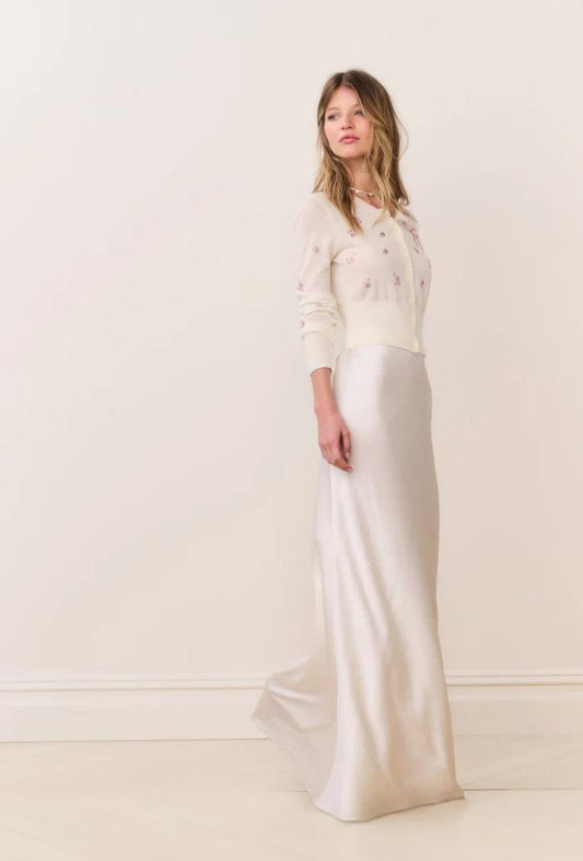 gonna lunga MAURINE SKIRT031 LOVESHACKFANCY