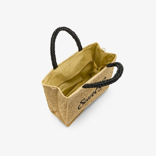 borsa mare in rafia 