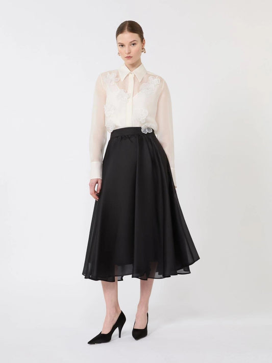 Gonna a ruota in seta MSECALLE000 MAXMARA STUDIO