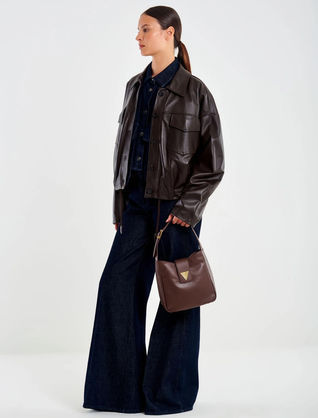 Bomber in Vera Pelle TF0272006 VICOLO