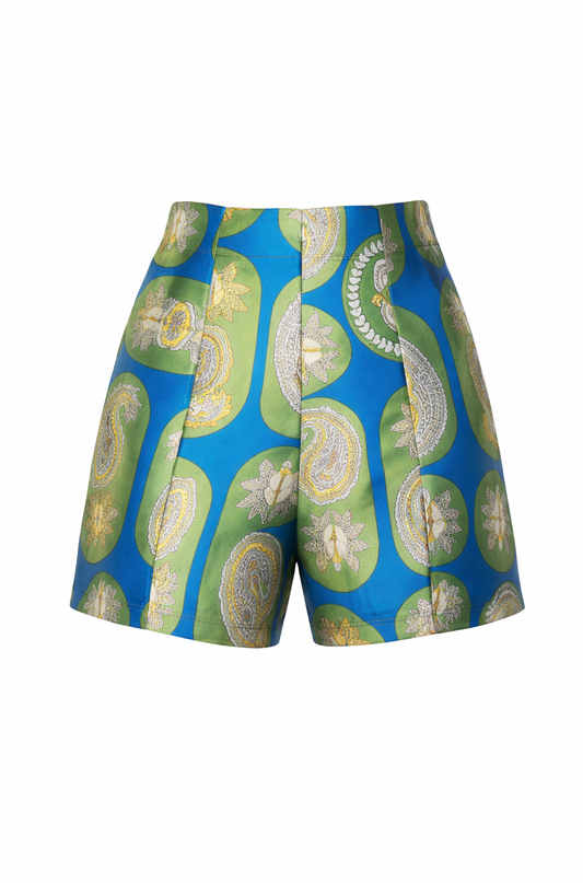 Pantaloncino a vita alta 