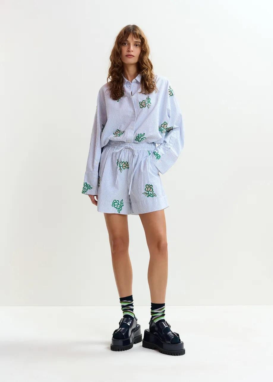 shorts a righe 