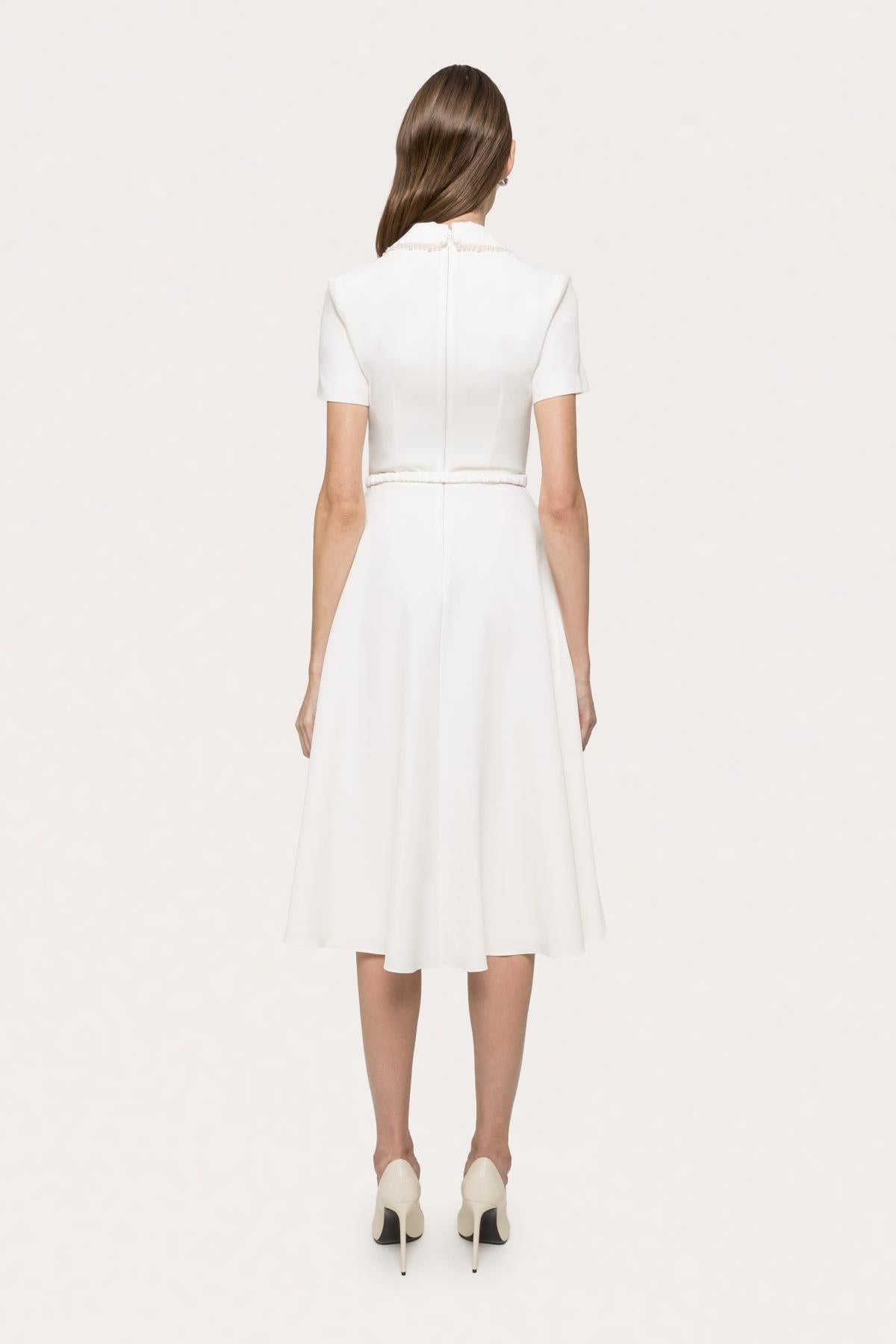 abito midi con colletto RZ15550A005 NISSA