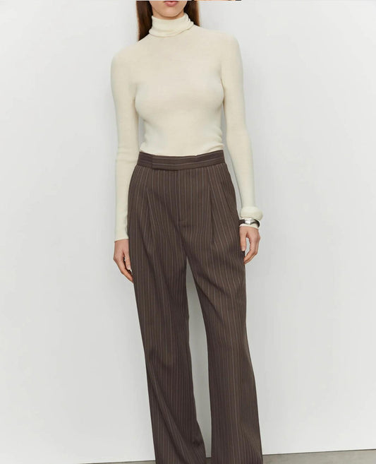 pantalone sartoriale P044006 ISABELLE BLANCHE