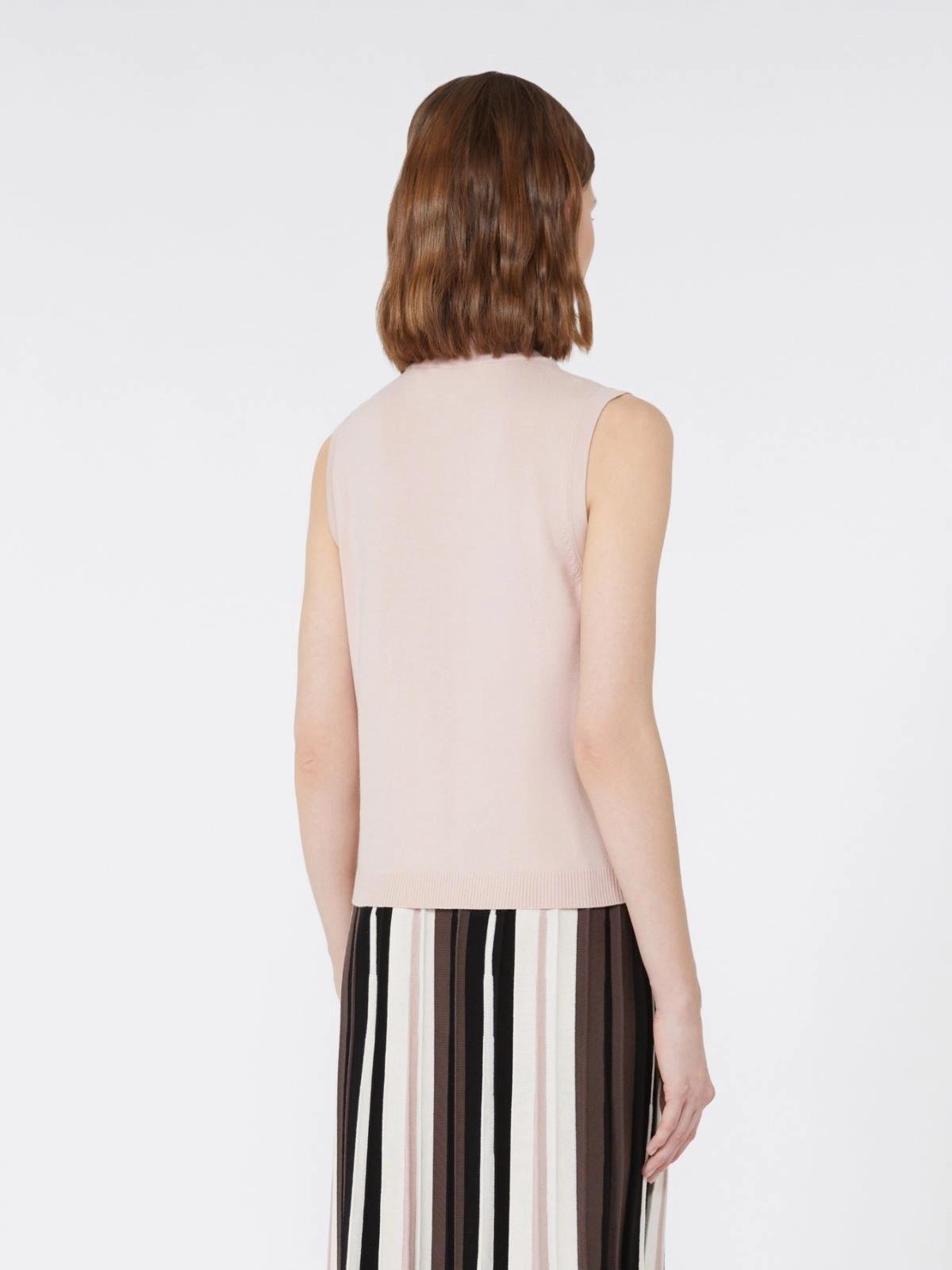 Top in filato di viscosa stretch NAZIONE034 MAXMARA
