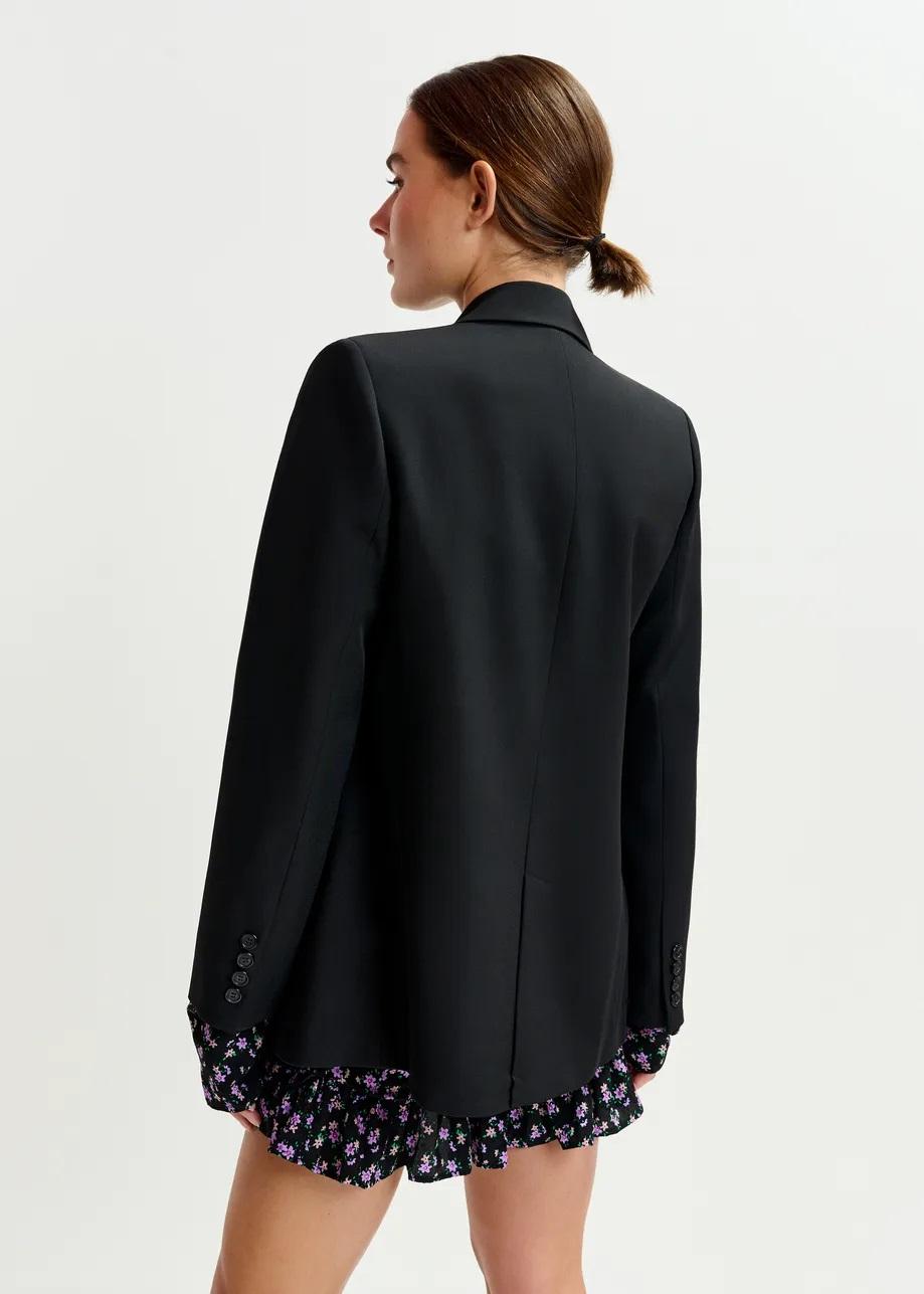 Blazer doppiopetto nero IMURE000 ESSENTIEL