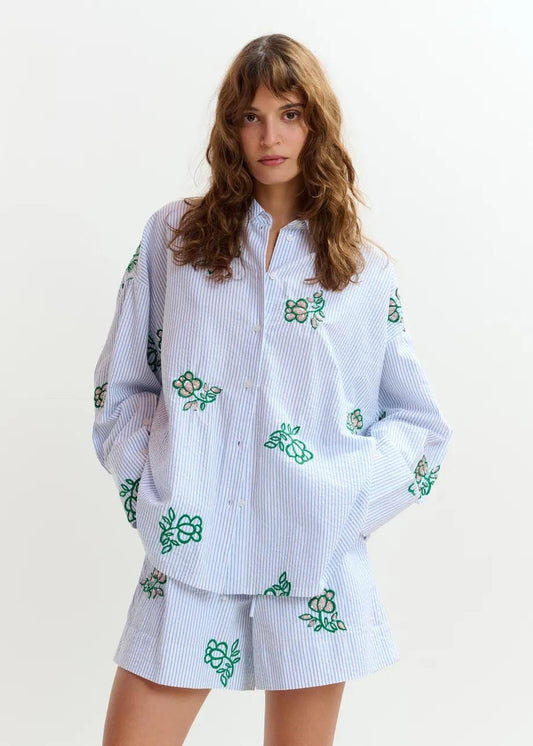 camicia con ricami JALINKI022 ESSENTIEL