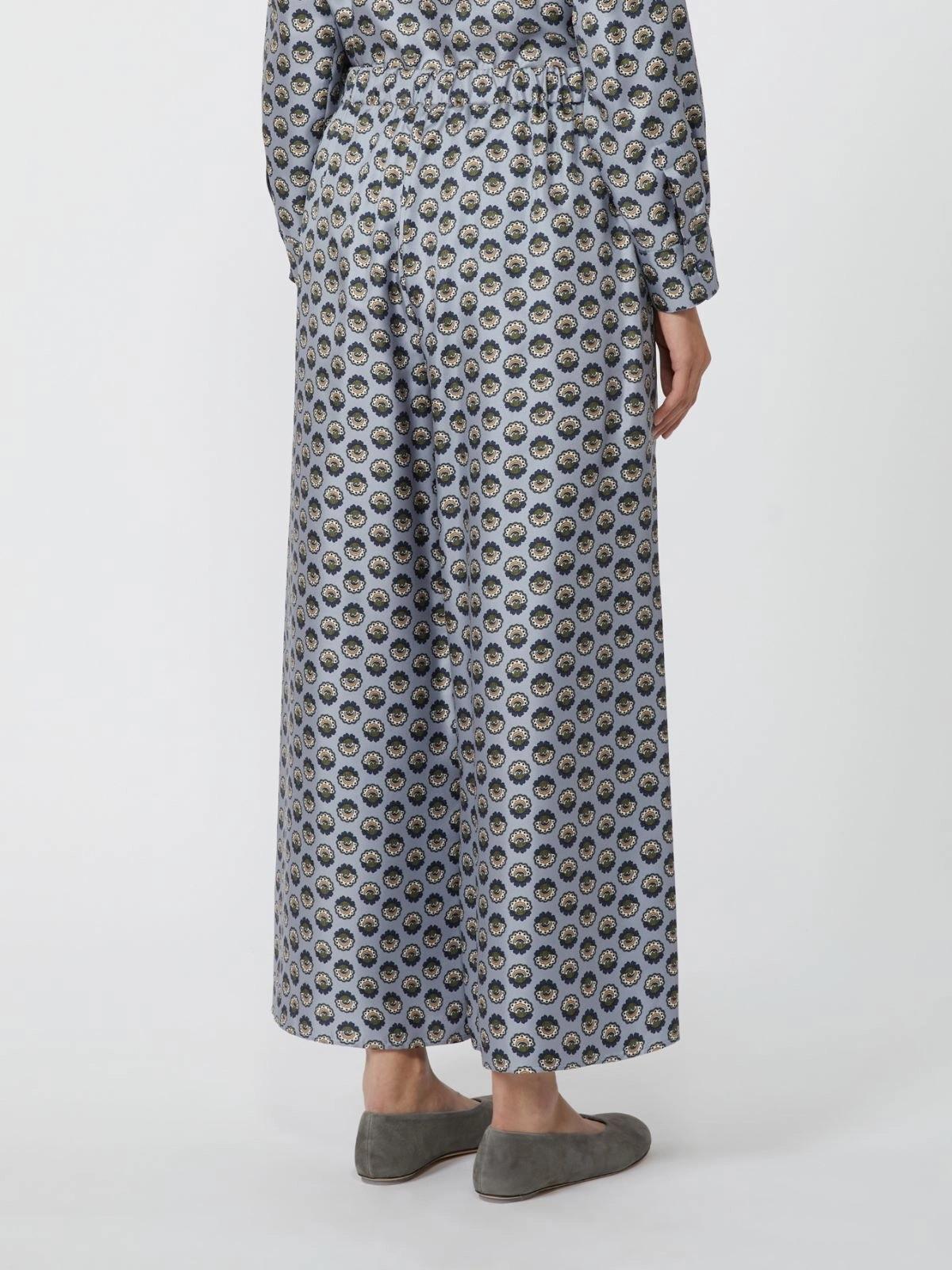 Pantalone ampio in seta TORTONA022 MAXMARA