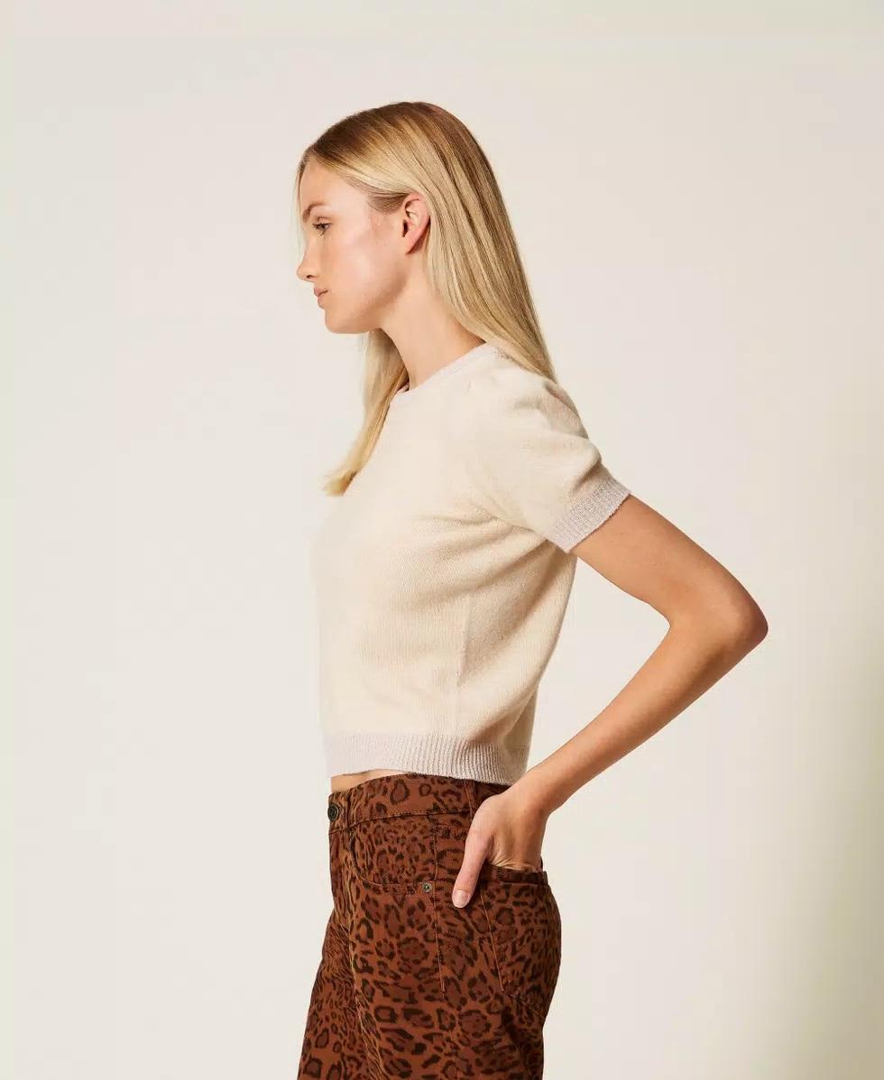 Maglia in misto cashmere con lurex TP3581013 TWINSET