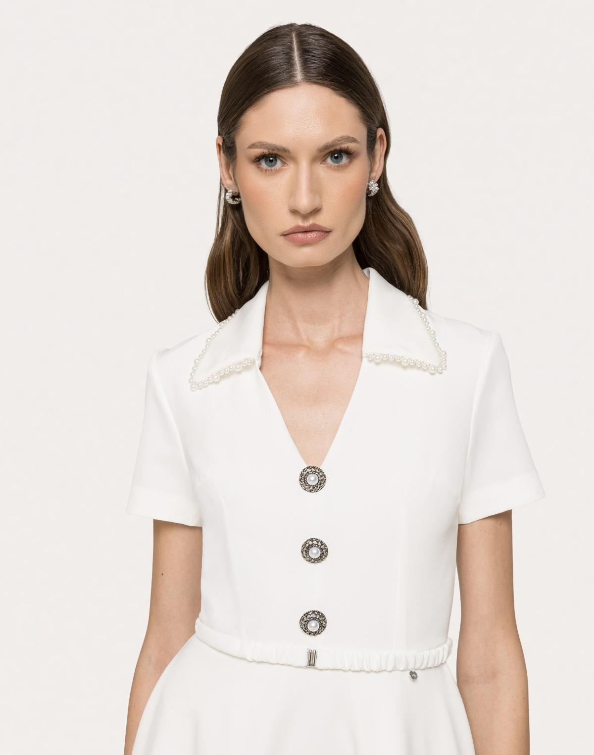 abito midi con colletto RZ15550A005 NISSA