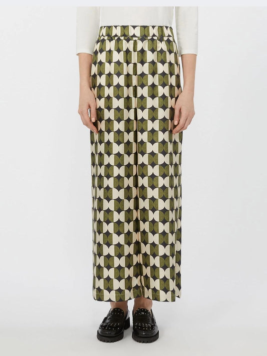 Pantalone in twill di seta FIBBIA017 MAXMARA